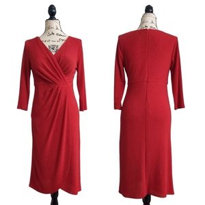 NWOT Gün-Fer Red Sparkle Dress M/L